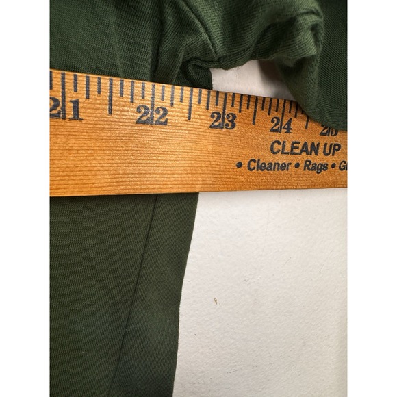 The Nike Tee Men's Size XL Long Sleeve Green Swoosh Logo Regular‎ Fit Crew Neck - Picture 6 of 7